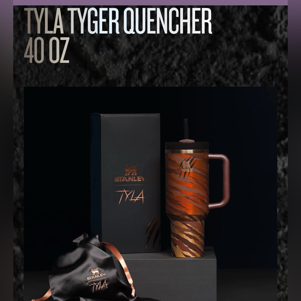 Stanley Tyla Tyger Quencher 40 oz Limited edition 